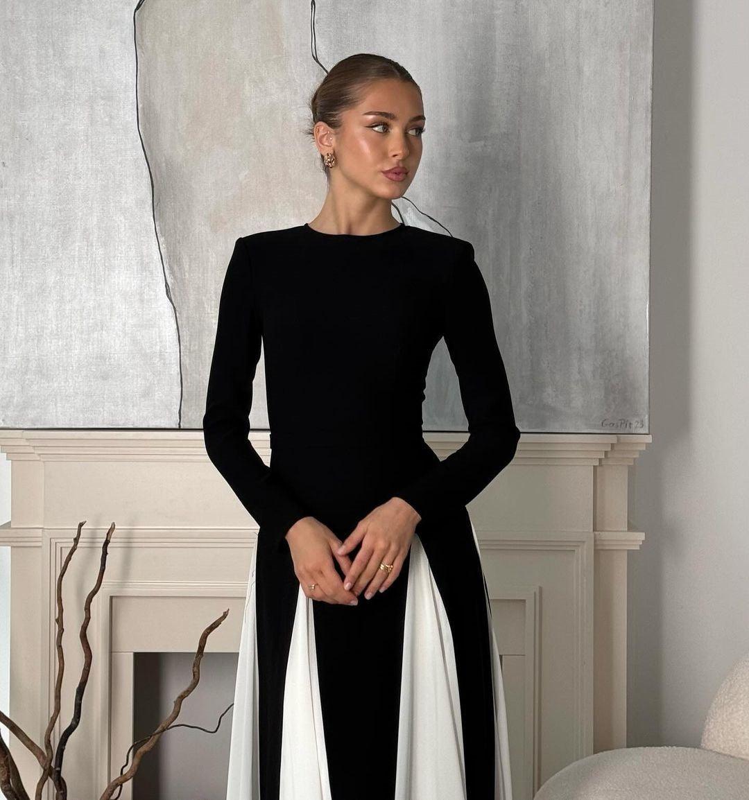 Livia | Dames Maxi Jurk - Vloeiende Pasvorm, Elegante Stijl 3