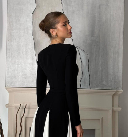 Livia | Dames Maxi Jurk - Vloeiende Pasvorm, Elegante Stijl 4