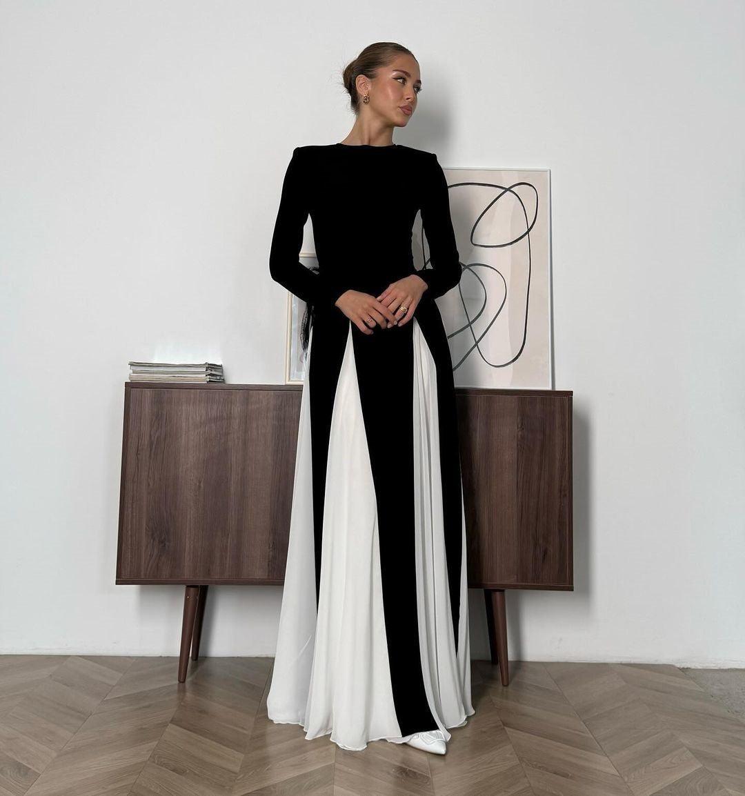 Livia | Dames Maxi Jurk - Vloeiende Pasvorm, Elegante Stijl 5