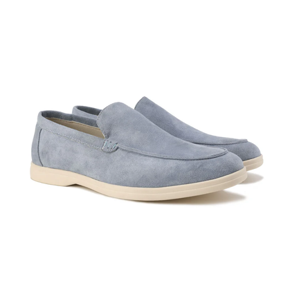 Heren Loafers Suède Instapschoenen Comfortabele Zool