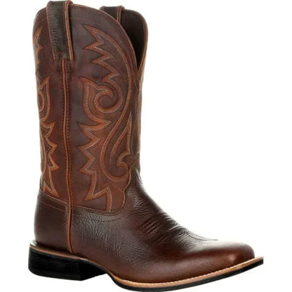 Heren Cowboylaarzen PU-leer Stoer en Comfortabel - StudioMarella