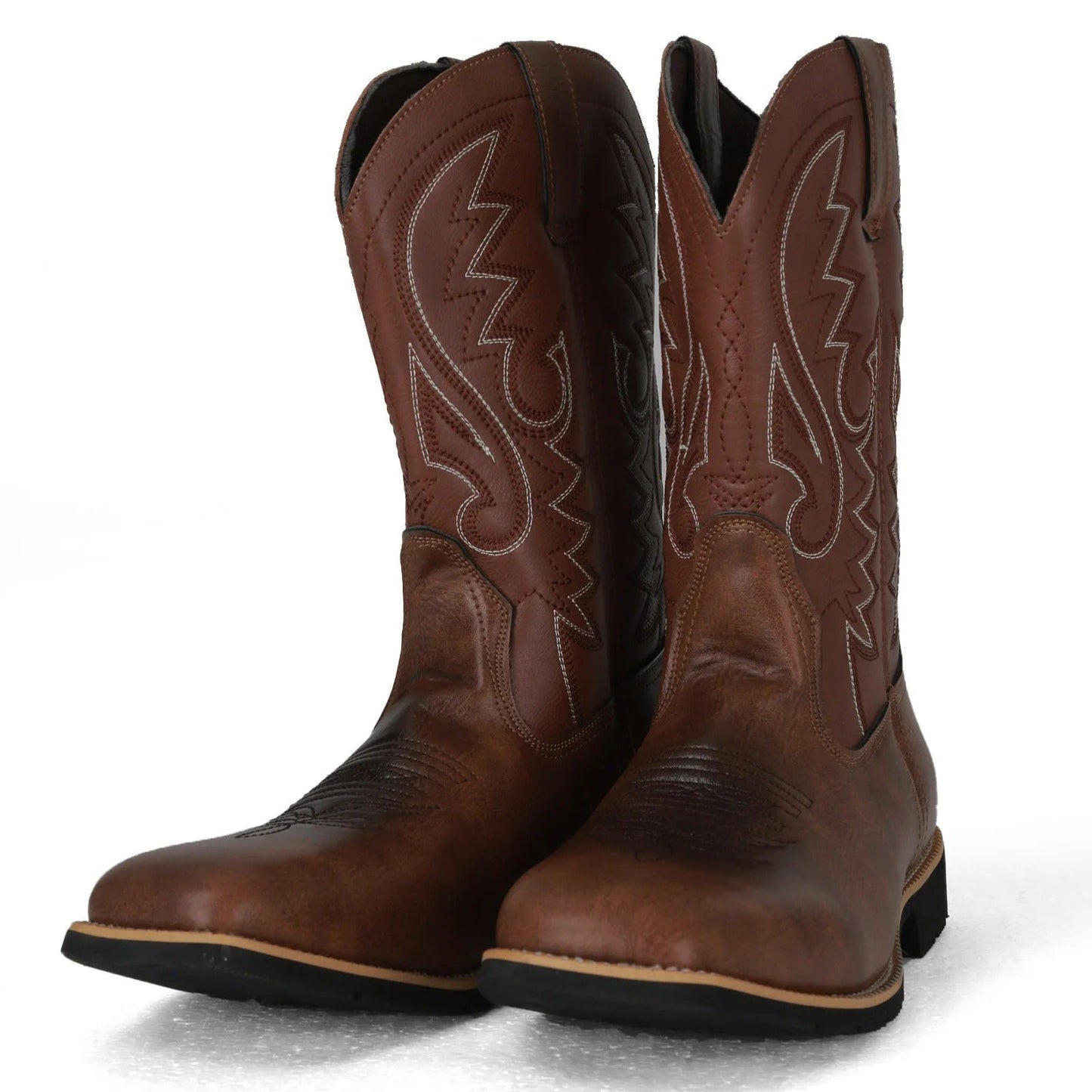 Heren Cowboylaarzen PU-leer Stoer en Comfortabel