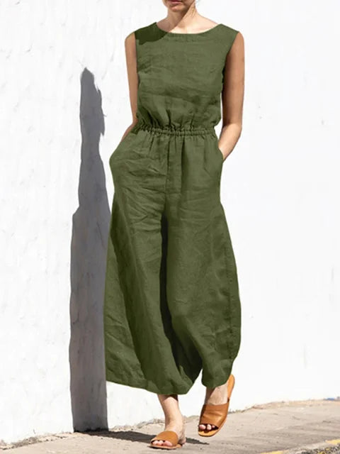 Dames Jumpsuit Zomerse Losse Comfortabele Stijl - StudioMarella