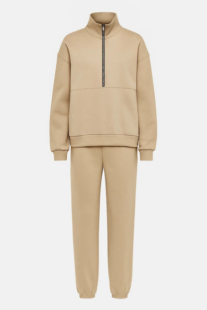 Zachte Loungewear Set 2-Delig voor Ontspanning Thuis