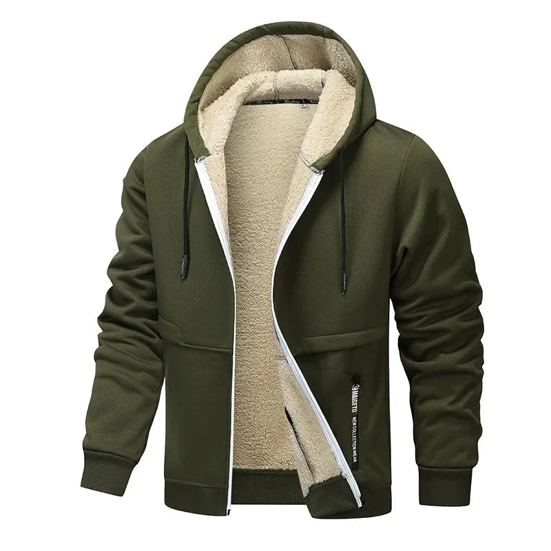 Luca | Casual Pile Jas voor Mannen