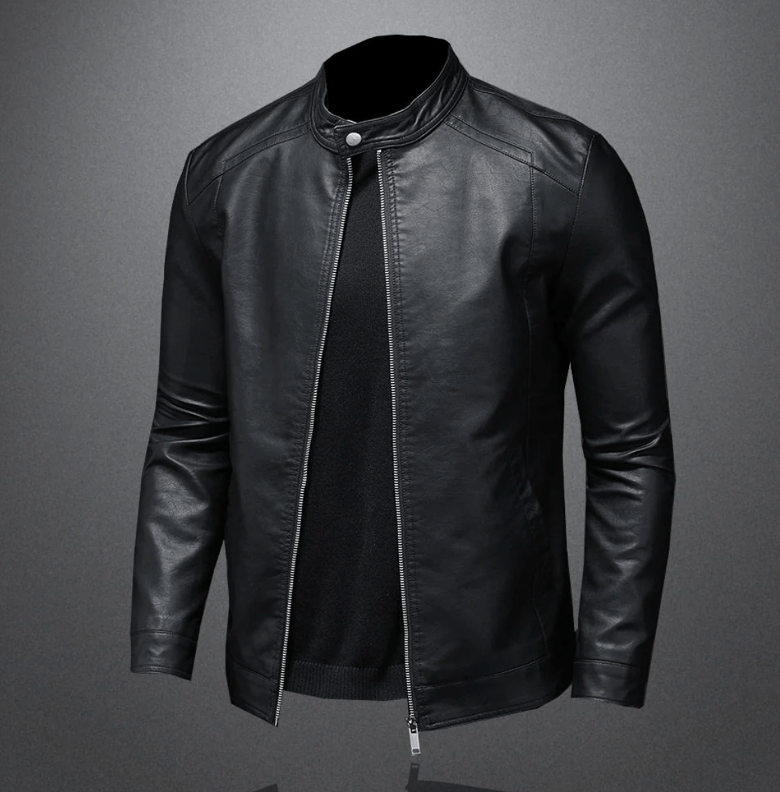 Leren Jas Stijlvolle Designer Look - StudioMarella