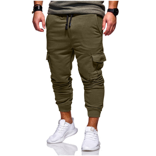 Joggingbroek Cargo Heren Zwart Comfortabel - StudioMarella