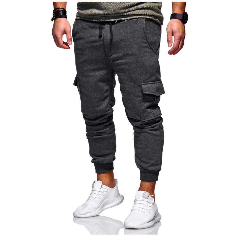 Joggingbroek Cargo Heren Zwart Comfortabel