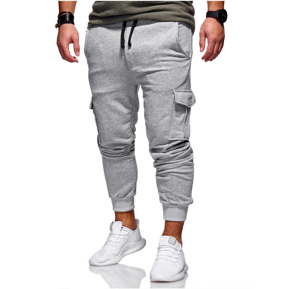 Joggingbroek Cargo Heren Zwart Comfortabel