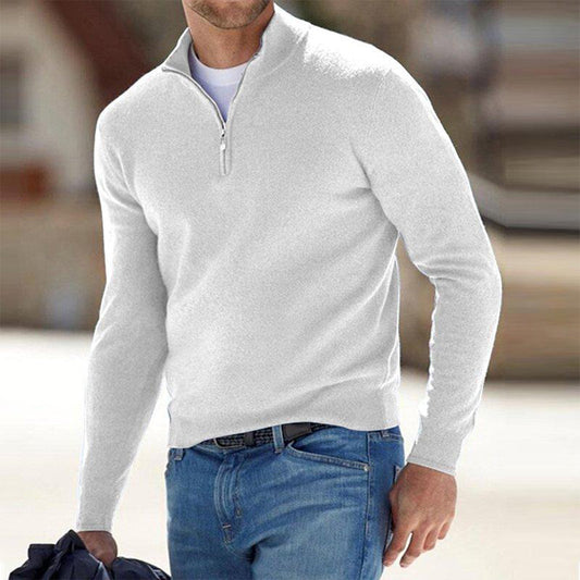 Heren Sweatshirt Kwart Rits Comfortabel en Warm - StudioMarella