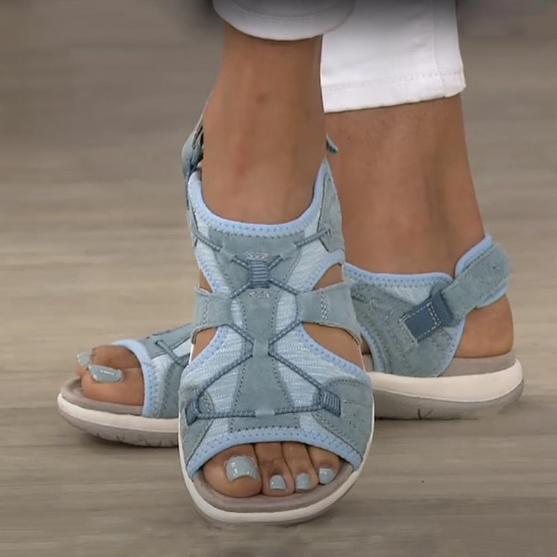 Dames Sandalen Ortopedisch met Reguliere Riempjes - StudioMarella