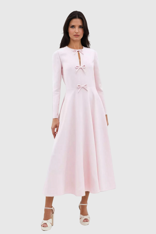 Elegante Avondjurk Lange Cerimonia Jurk met Ruche en Patchwork Ontwerp - StudioMarella