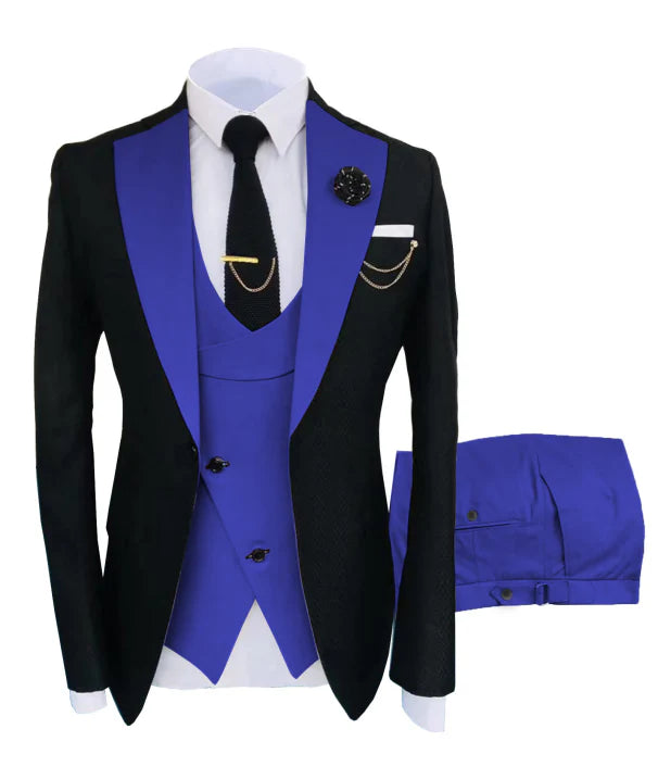 Heren Pak 3-Delig Elegant Formal voor Trouw en Feesten