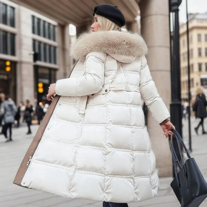 Dames Winterjas Warm en Elegant Luxe Model