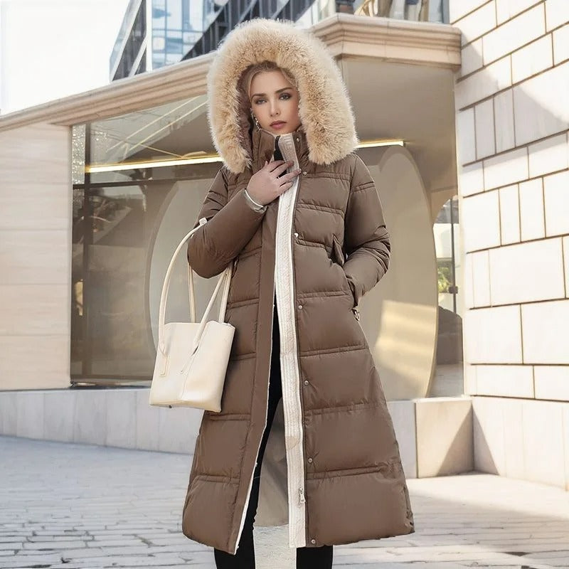 Dames Winterjas Warm en Elegant Luxe Model