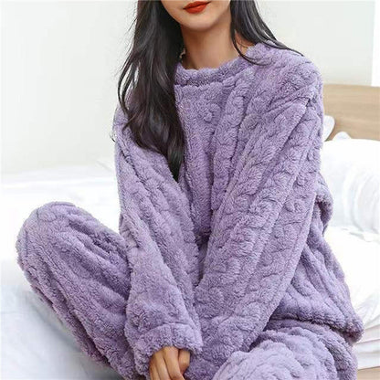Dames Pyjama Fleece Comfortabele Pasvorm
