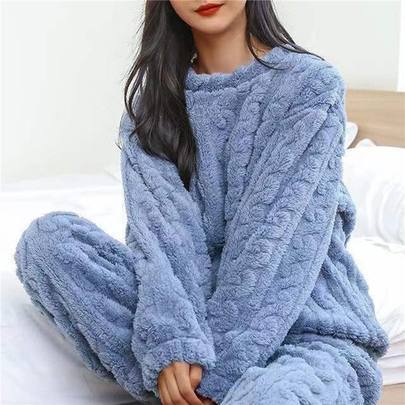 Dames Pyjama Fleece Comfortabele Pasvorm