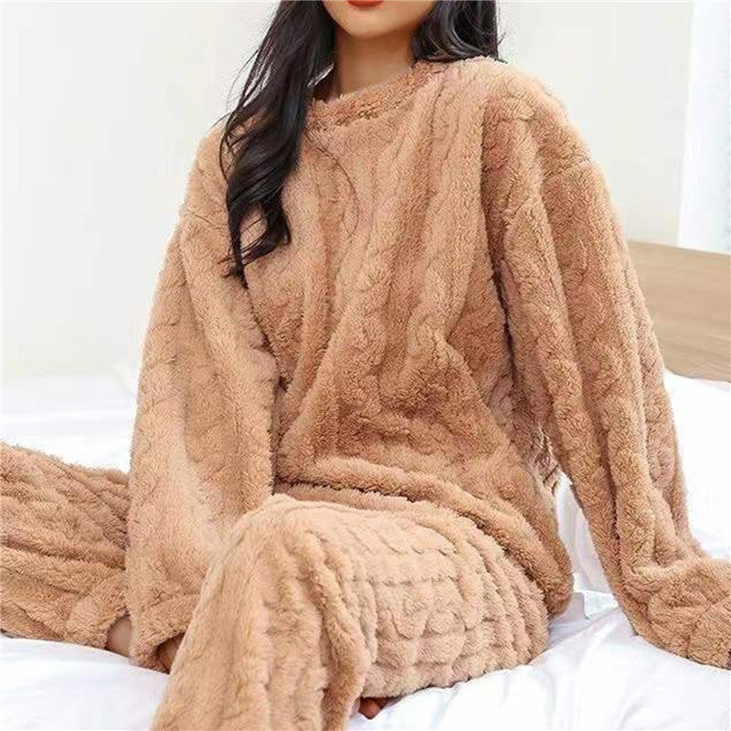 Dames Pyjama Fleece Comfortabele Pasvorm