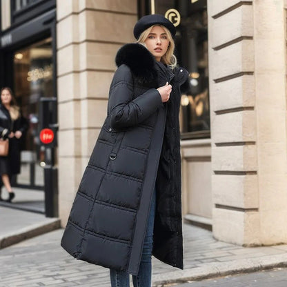 Dames Winterjas Warm en Elegant Luxe Model