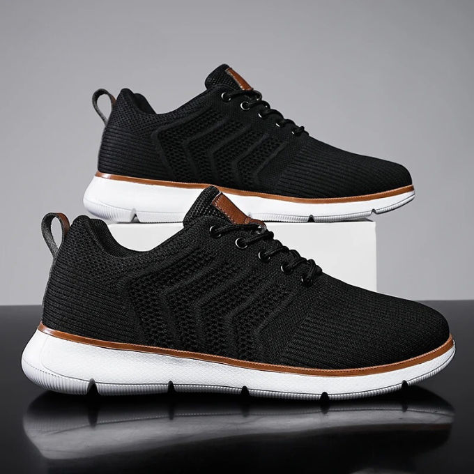 Lichtgewicht Heren Sneakers - Ademende en Comfortabele Loopschoenen