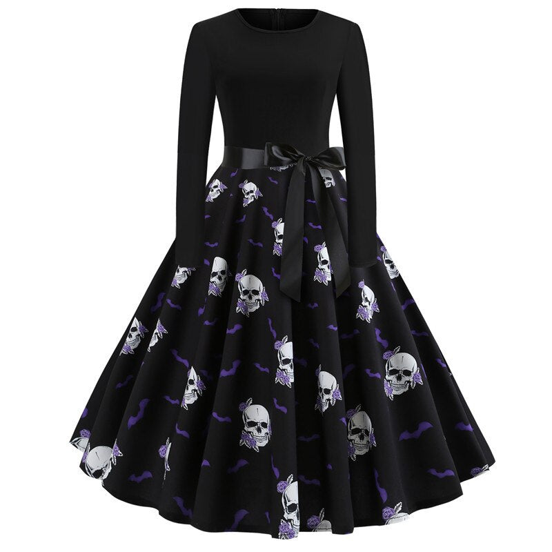 Elegante Avondjurk Lange Mouw Comfortabele Avondkleding