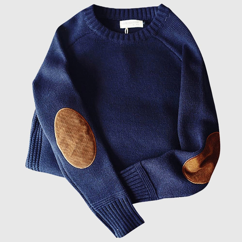 Heren Trui Ronde Hals Comfortabel voor Herfst en Winter