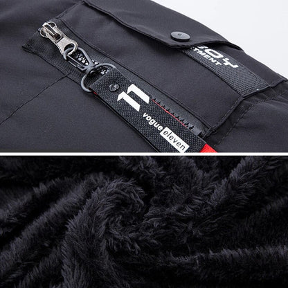 Heren Parka Warm en Waterdicht met Capuchon Bontkraag