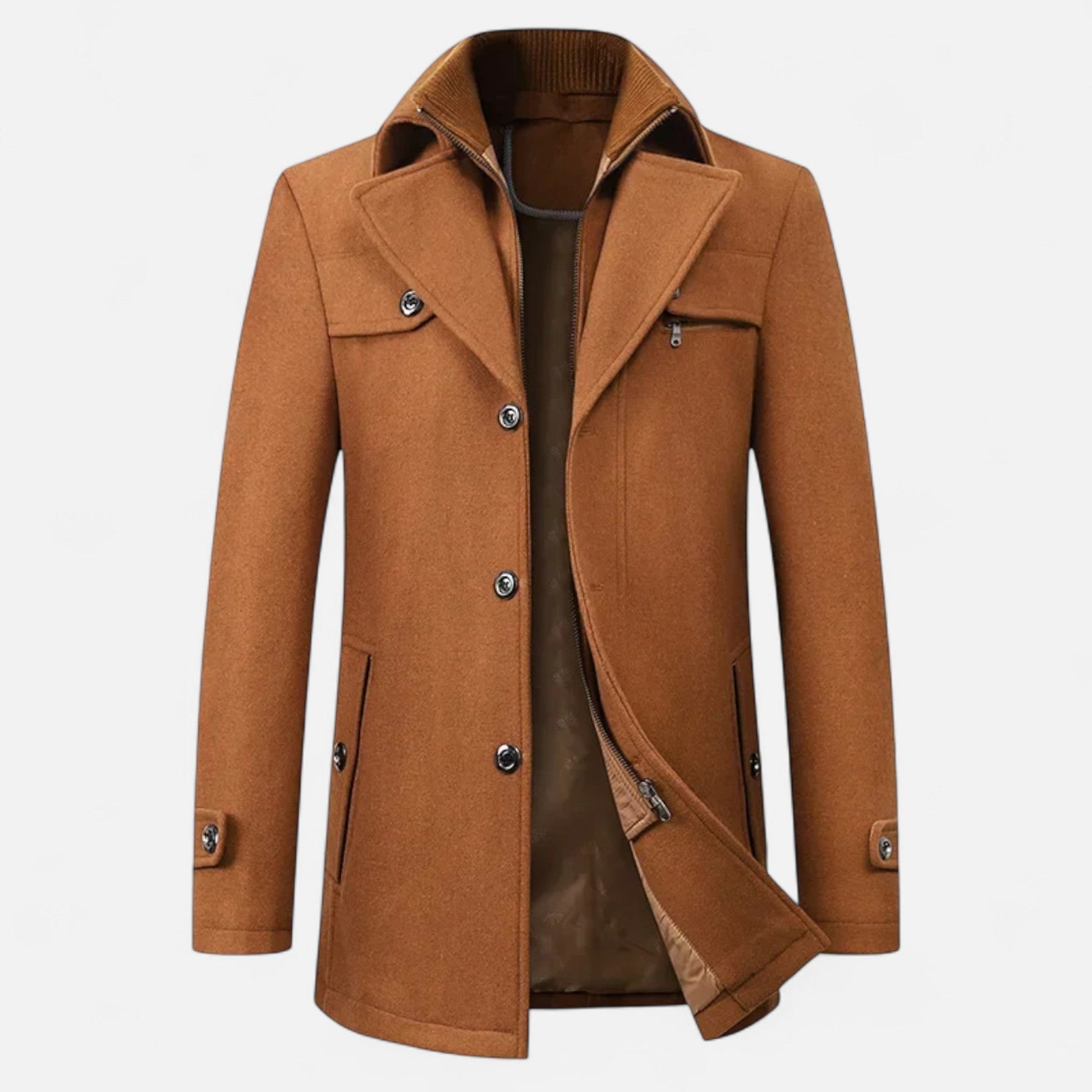 Herense trenchcoat Elegant en Raffiné voor Mannen - StudioMarella