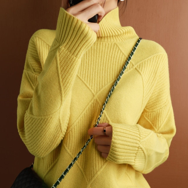 Marina | Zachte Dolcevita Trui - StudioMarella