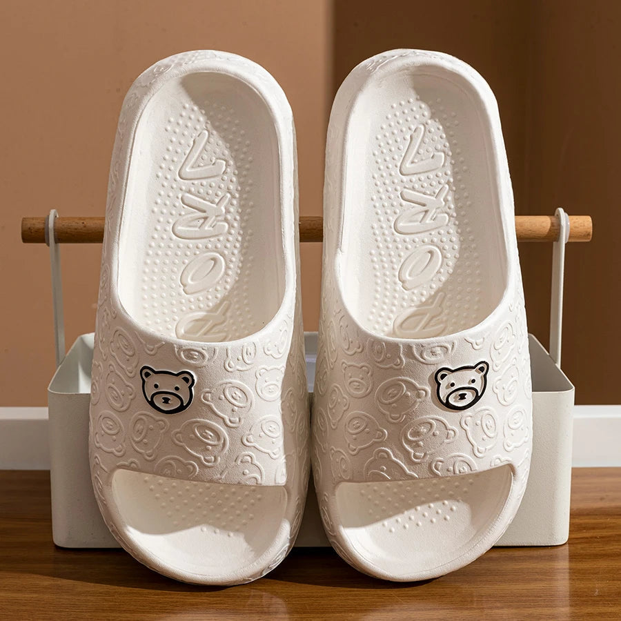 Grappige Beer Pantoffels Pluche Warm