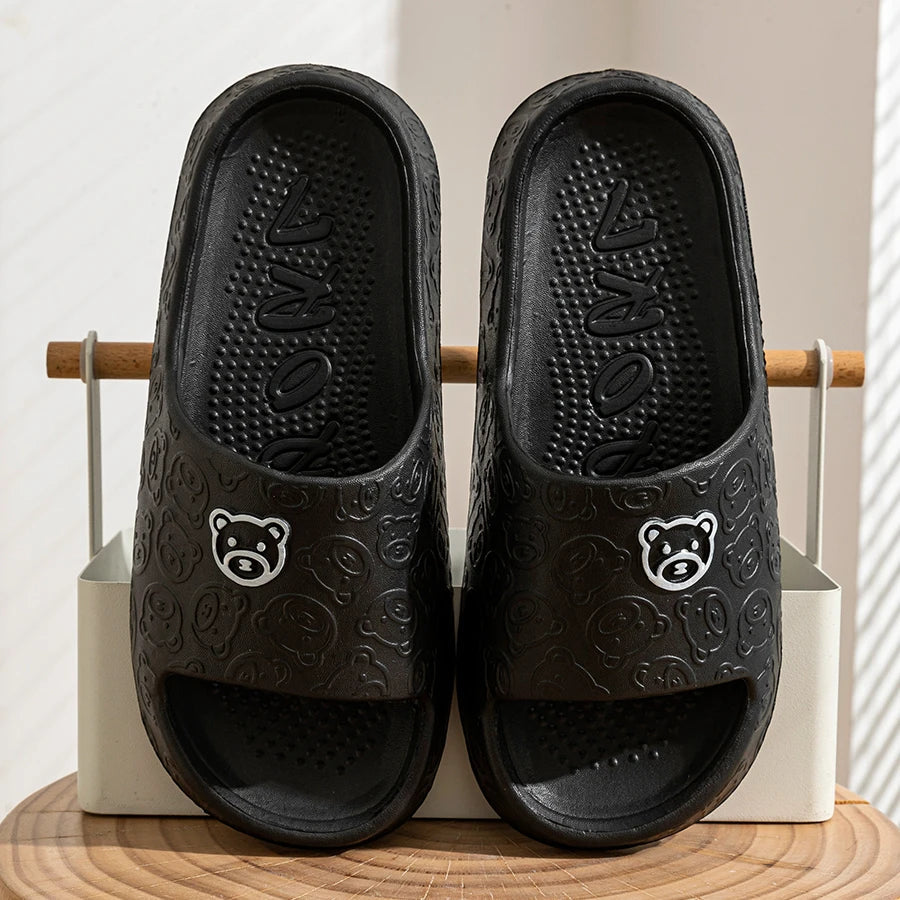 Grappige Beer Pantoffels Pluche Warm