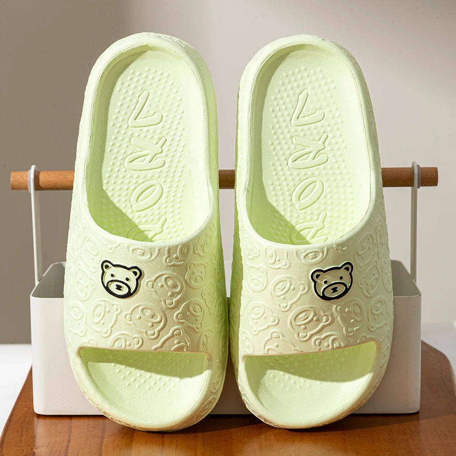 Grappige Beer Pantoffels Pluche Warm