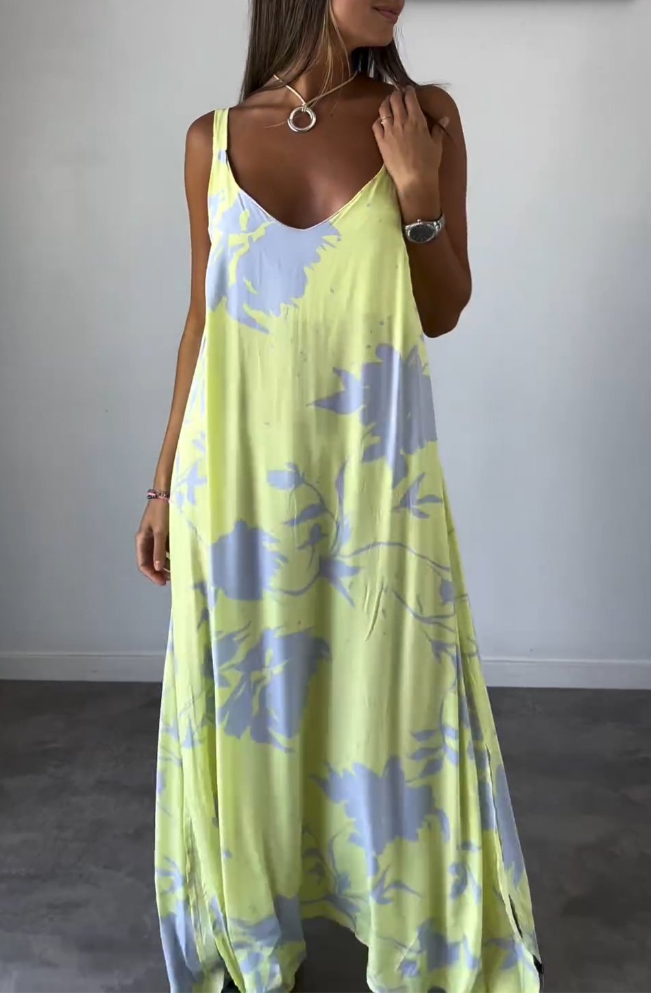 Elegante Jurk met Rits Sluiting