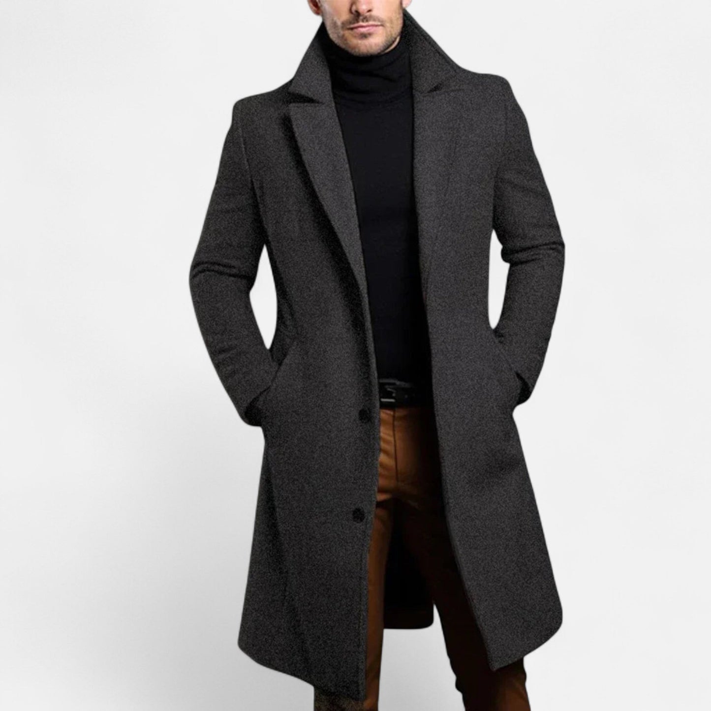 Herensekleding: Elegant Cappotto voor Mannen Comfortabel en Stijlvol