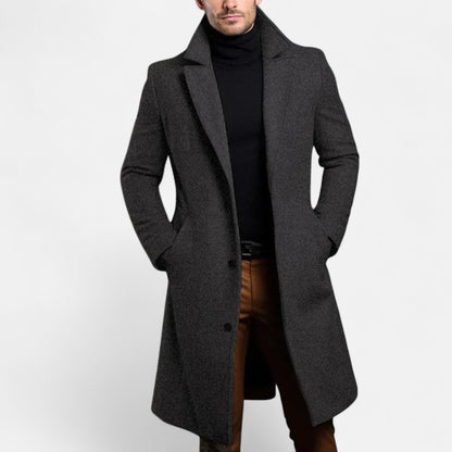 Herensekleding: Elegant Cappotto voor Mannen Comfortabel en Stijlvol