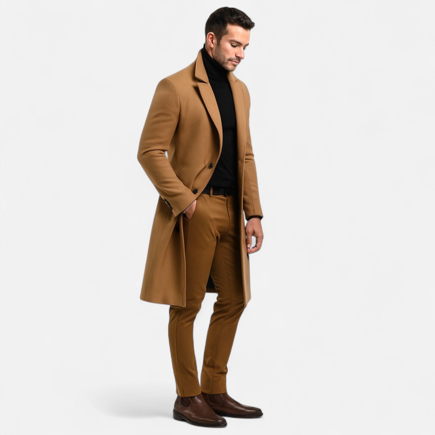 Herensekleding: Elegant Cappotto voor Mannen Comfortabel en Stijlvol