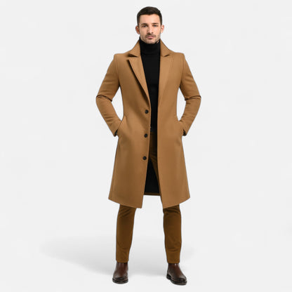 Herensekleding: Elegant Cappotto voor Mannen Comfortabel en Stijlvol
