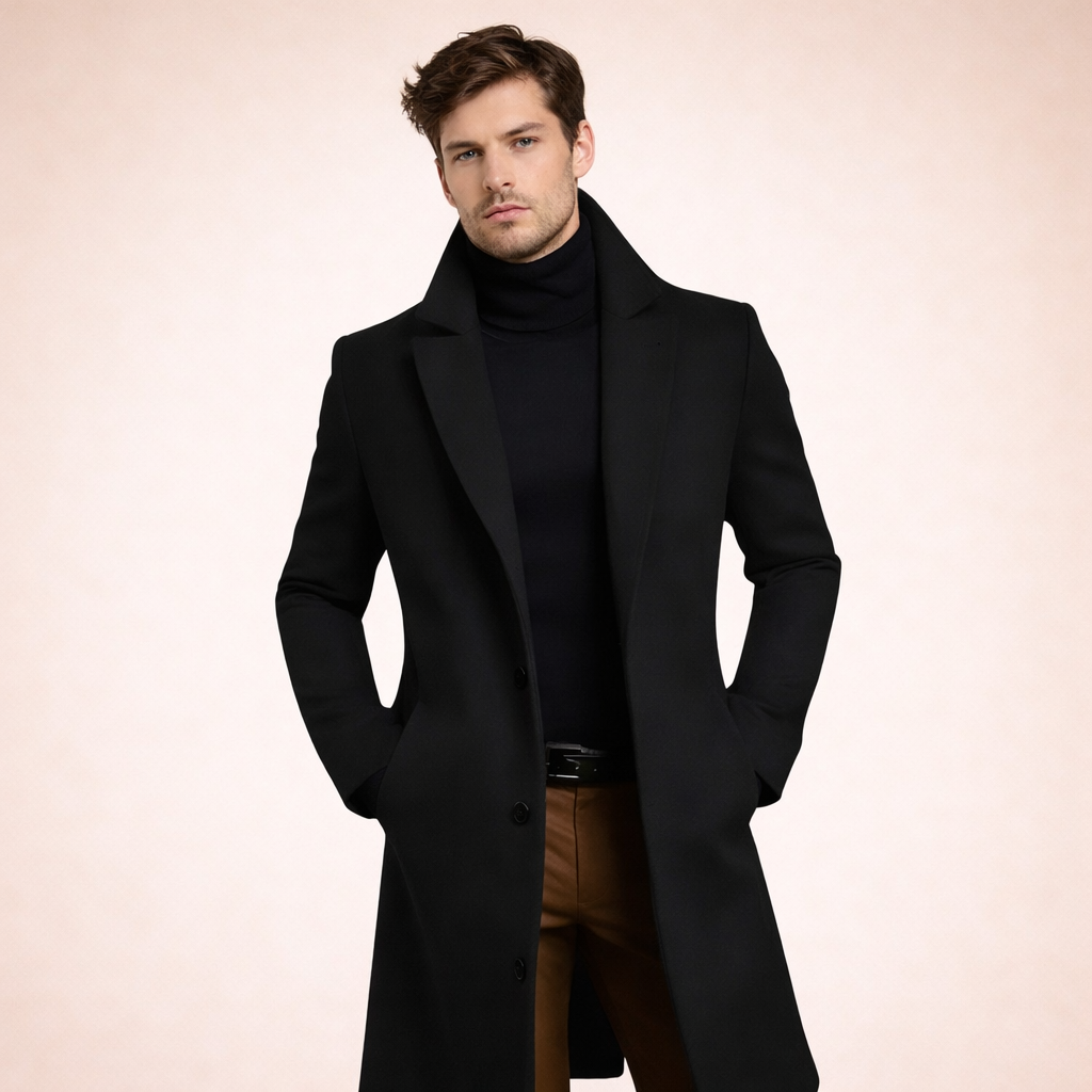 Herensekleding: Elegant Cappotto voor Mannen Comfortabel en Stijlvol