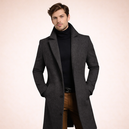 Herensekleding: Elegant Cappotto voor Mannen Comfortabel en Stijlvol