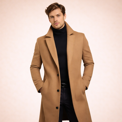 Herensekleding: Elegant Cappotto voor Mannen Comfortabel en Stijlvol