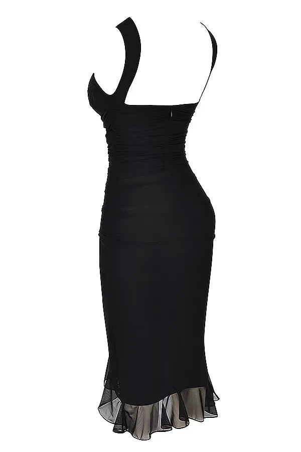 Maureen Midi Jurk | Elegante Jurk Voor Dames 5