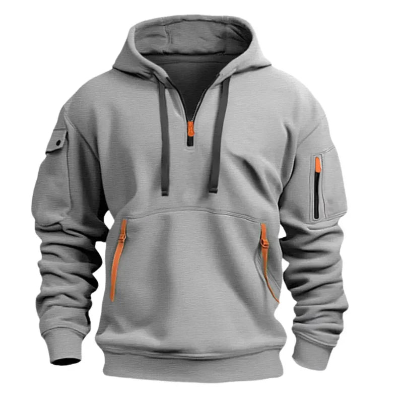 Maverick | Casual Felpa Uomo con Cappuccio Trendy e Comoda 2