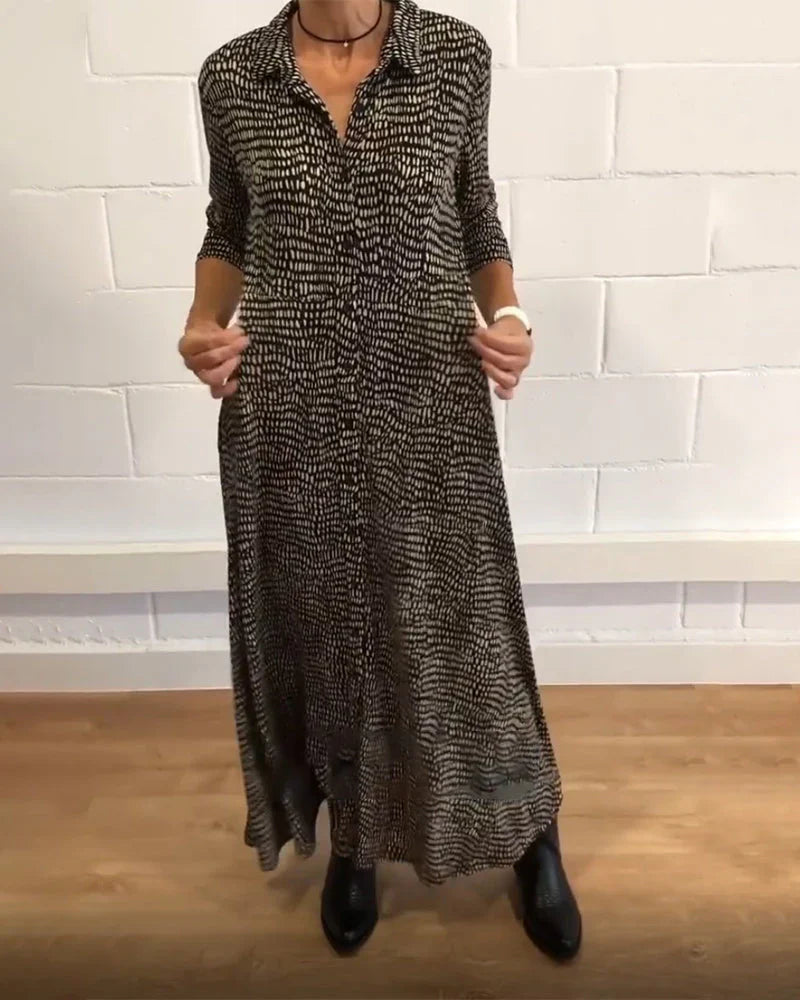 Maxi Jurk Dames | Zakken & Flatterend Taille-Effect