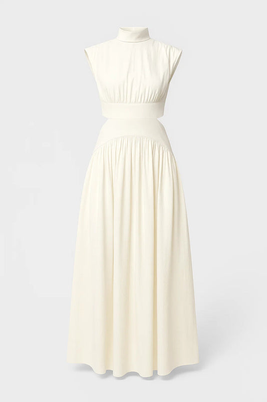 Mouwloze Jurk Dames Elegant Cut-out Design - StudioMarella