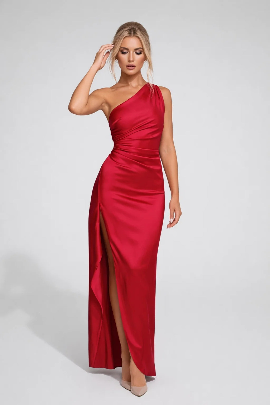Dames Maxi Jurk Zomer Comfortabel Met Split - StudioMarella