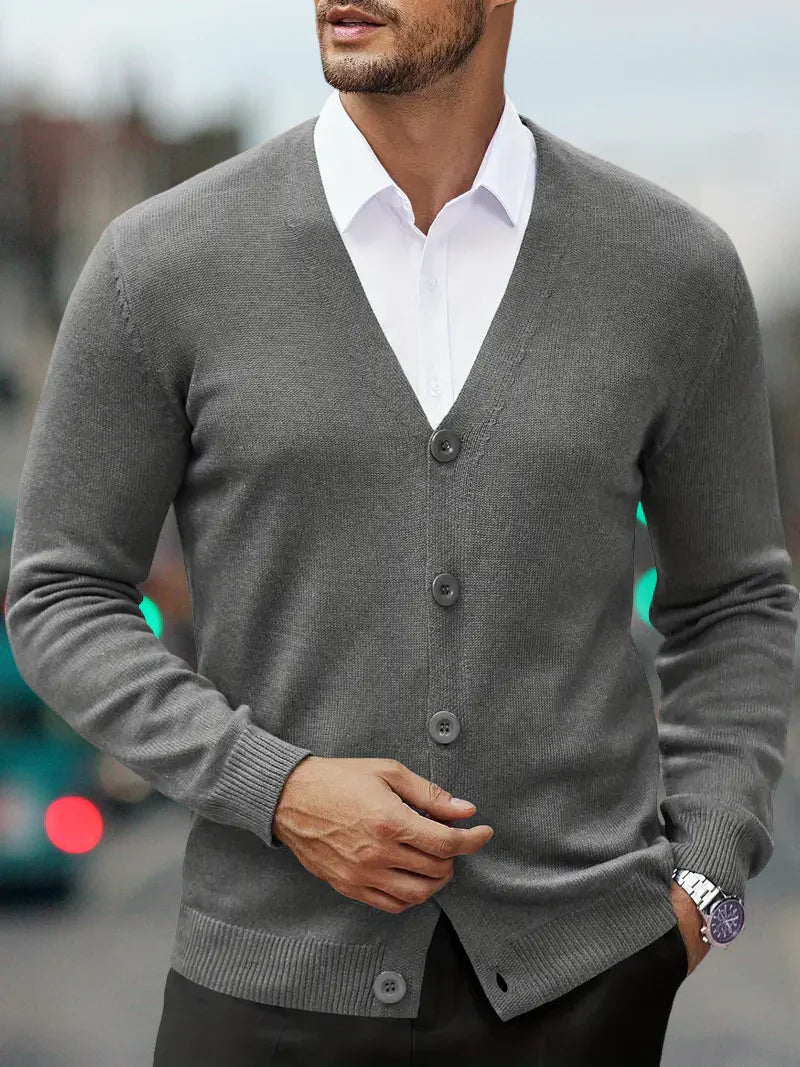 Maxim | Cardigan Heren – Tijdloos, Comfortabel & Veelzijdig 3