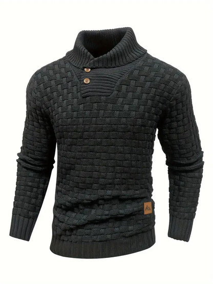 Gebreide Herentrui Stijlvol Warm en Comfortabel - StudioMarella