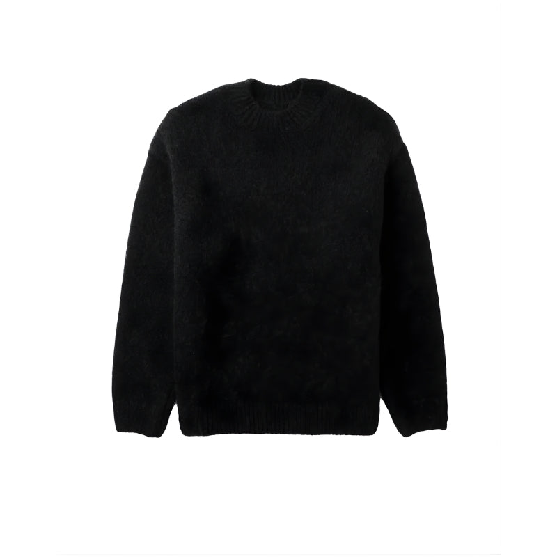 Heren Trui Loose Fit Gebreid Lange Mouw Comfortabel