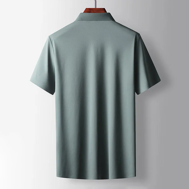 Heren Overhemd Korte Mouw Lichtgewicht Zomer Shirt Casual