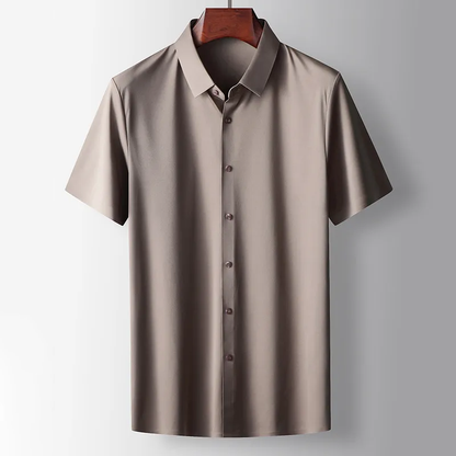 Heren Overhemd Korte Mouw Lichtgewicht Zomer Shirt Casual Stijl